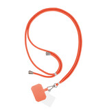 MF Touwtjes Universell verstellbares Telefonkabel – Orange