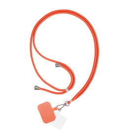MF Touwtjes Universelles, verstellbares Telefonkabel – Orange