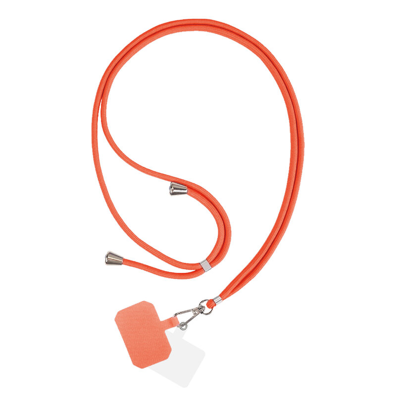 MF Touwtjes Universelles, verstellbares Telefonkabel – Orange