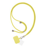 MF Touwtjes Cable telefónico ajustable universal - Amarillo