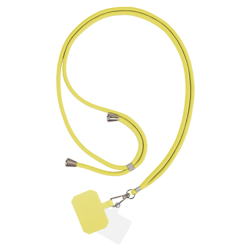 MF Touwtjes Cable telefónico ajustable universal - Amarillo