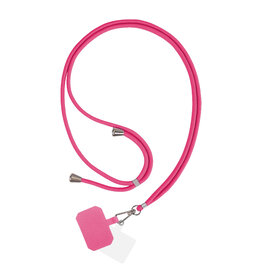MF Touwtjes Universelles, verstellbares Telefonkabel – Rosa