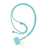 MF Touwtjes Cordon Téléphonique Ajustable Universel - Turquoise