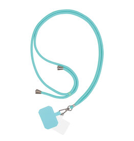 MF Touwtjes Cordon Téléphonique Ajustable Universel - Turquoise
