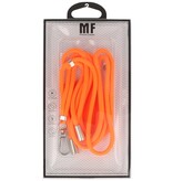 MF Touwtjes Cordon téléphonique réglable universel - Orange