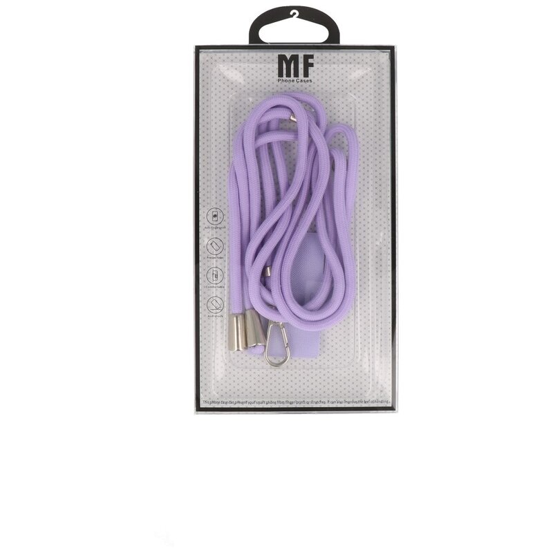 MF Touwtjes Universal Adjustable Telephone Cord - Purple