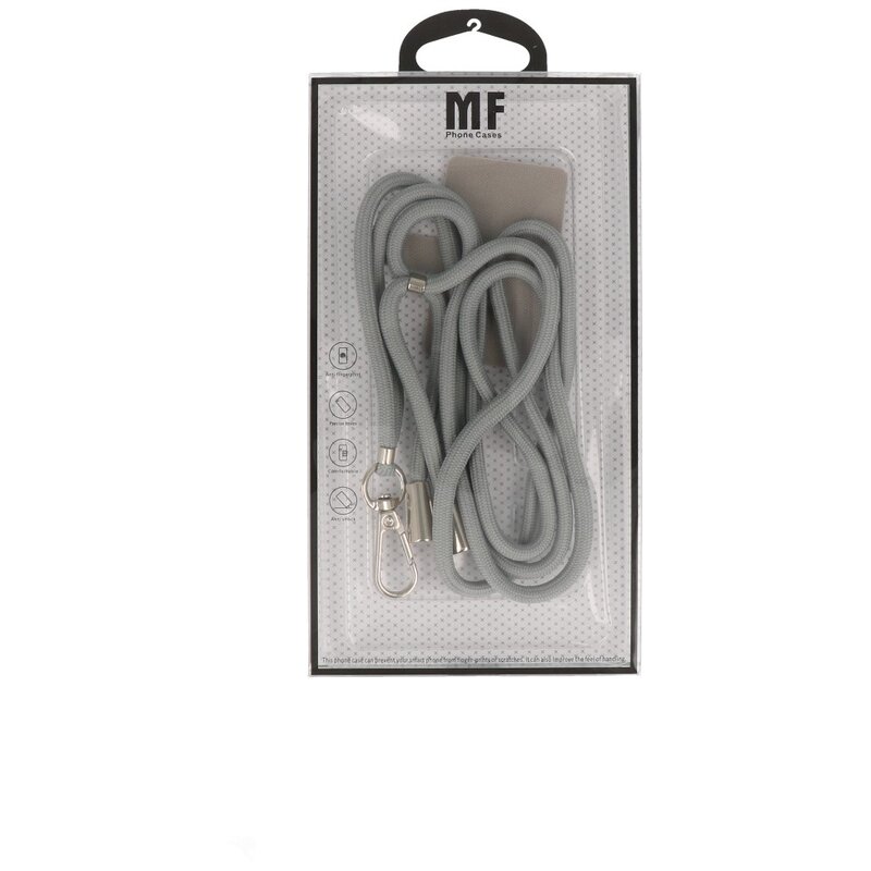 MF Touwtjes Universal Adjustable Telephone Cord - Gray
