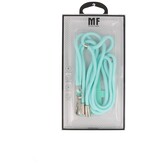 MF Touwtjes Cordon Téléphonique Ajustable Universel - Turquoise