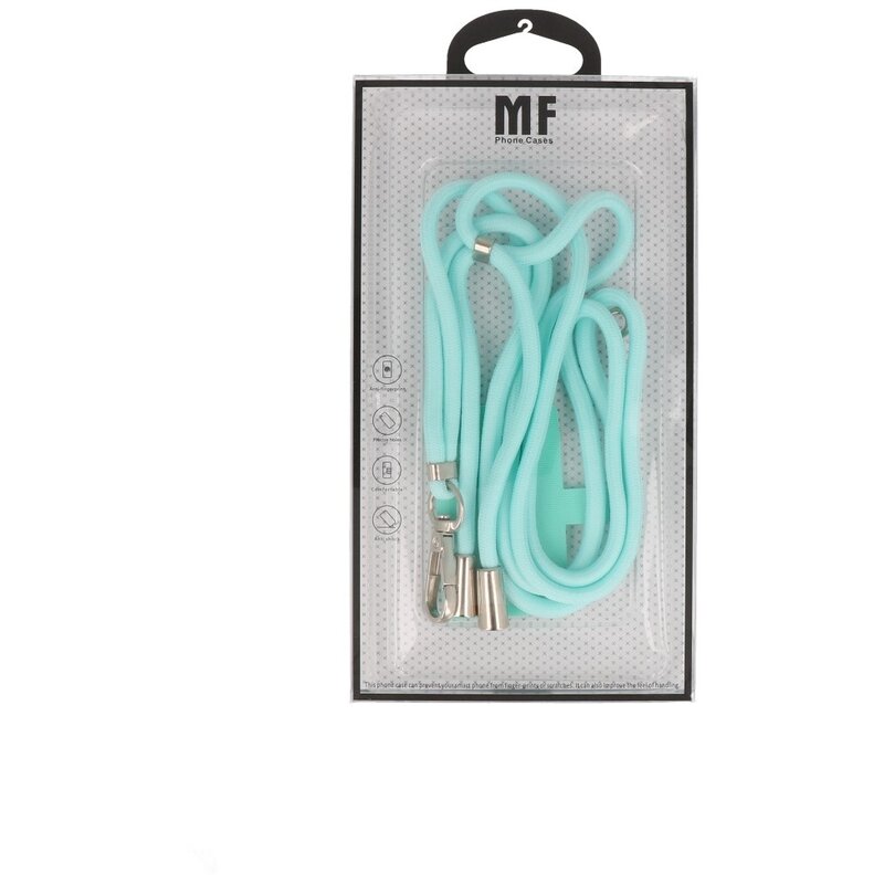 MF Touwtjes Universal Adjustable Telephone Cord - Turquoise