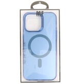 IMD Magnetic Fashion Color Hard Case voor iPhone 13 - 14 Navy