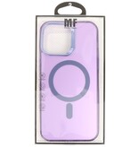 IMD Magnetic Fashion Color Hard Case voor iPhone 13 - 14 Paars