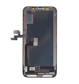 MF Display Support LCD incell MF Prime de marque maison pour iPhone X Noir + Verre complet MF gratuit