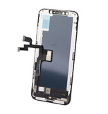 MF Display Husmærket MF Prime incell LCD-montering til iPhone XS Sort + Gratis MF fuld glas