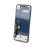 MF Display Supporto LCD incell MF Prime del marchio interno per iPhone XR nero + MF Full Glass gratuito