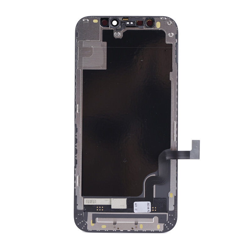 MF Display Husmærket MF Prime incell LCD-montering til iPhone 12 Mini Sort + Gratis MF fuld glas