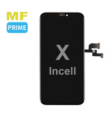 MF Display Hausmarke MF Prime Incell LCD-Halterung für iPhone X Schwarz + kostenloses MF-Vollglas