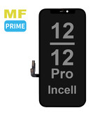 Hausmarke MF Prime Incell LCD-Halterung für iPhone 12 | 12 Pro Black + kostenloses MF-Vollglas