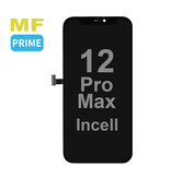MF Display Supporto LCD incell MF Prime del marchio interno per iPhone 12 Pro Max nero + MF Full Glass gratuito