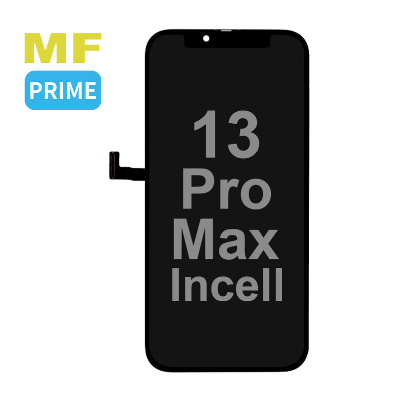 MF Display Support LCD incell incell MF Prime FHD de marque maison pour iPhone 13 Pro Max noir + verre complet MF gratuit