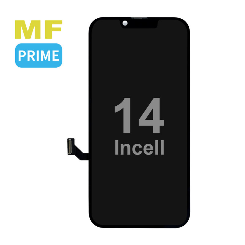 MF Display Supporto per LCD incell MF Prime FHD del marchio interno per iPhone 14 nero + MF Full Glass gratuito