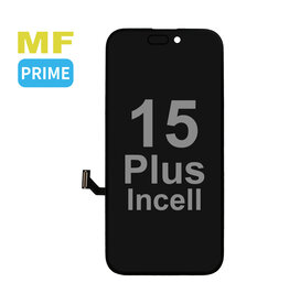 MF Display Hausmarke MF Prime FHD Incell LCD für iPhone 15 Plus + Gratia MF Vollglas