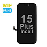 MF Display Hausmarke MF Prime FHD Incell LCD für iPhone 15 Plus + Gratia MF Vollglas
