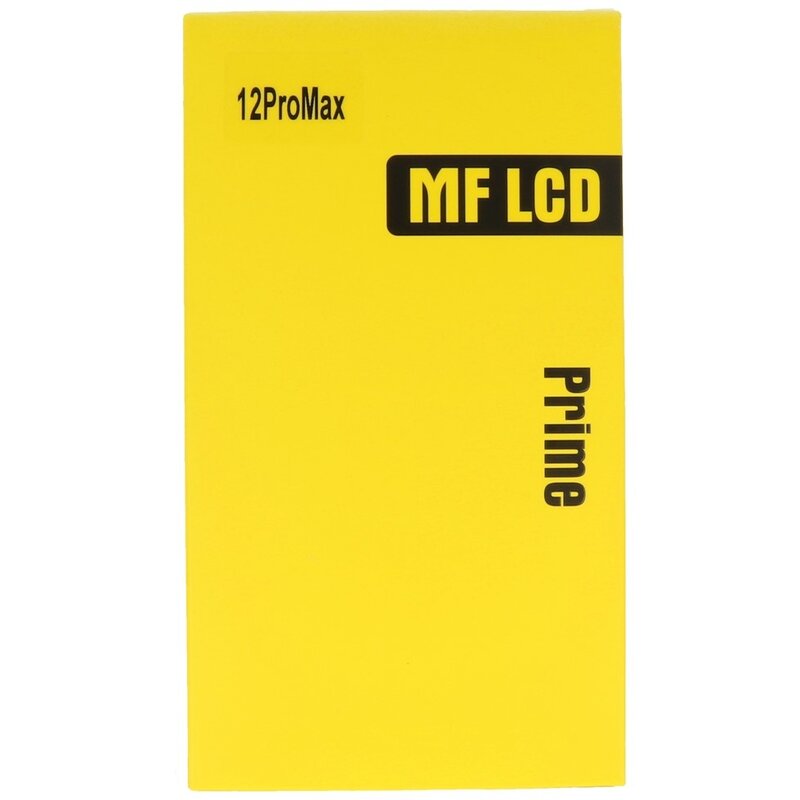 MF Display Husmærket MF Prime incell LCD-montering til iPhone 12 Pro Max Sort + Gratis MF fuld glas