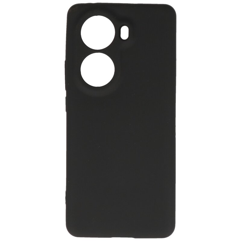Funda de TPU de color de moda para Oppo Reno 11 Negro