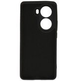 Funda de TPU de color de moda para Oppo Reno 11 Negro