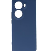 Coque en TPU couleur tendance pour Oppo Reno 11, bleu marine