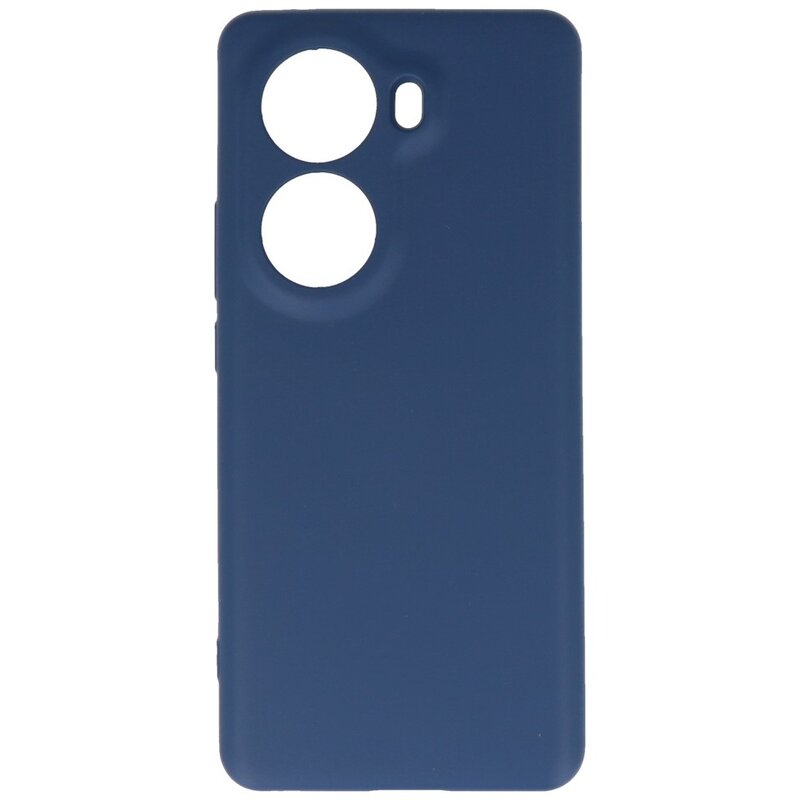 Fashion Color TPU taske til Oppo Reno 11 Navy