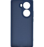 Fashion Color TPU Case for Oppo Reno 11 Navy