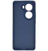 Coque en TPU couleur tendance pour Oppo Reno 11, bleu marine