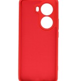 Coque TPU Couleur Mode pour Oppo Reno 11 Rouge