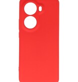 Coque TPU Couleur Mode pour Oppo Reno 11 Rouge