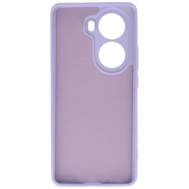 Funda de TPU de color de moda para Oppo Reno 11 Púrpura