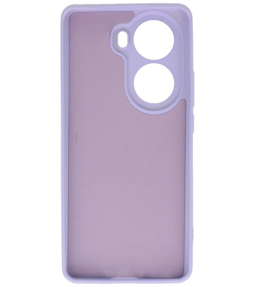 Fashion Color TPU Case for Oppo Reno 11 Purple