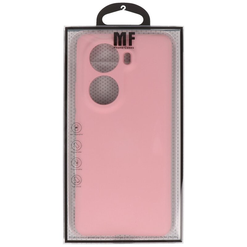 Fashion Color TPU taske til Oppo Reno 11 Pink