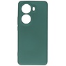 Custodia in TPU color moda per Oppo Reno 11 verde scuro