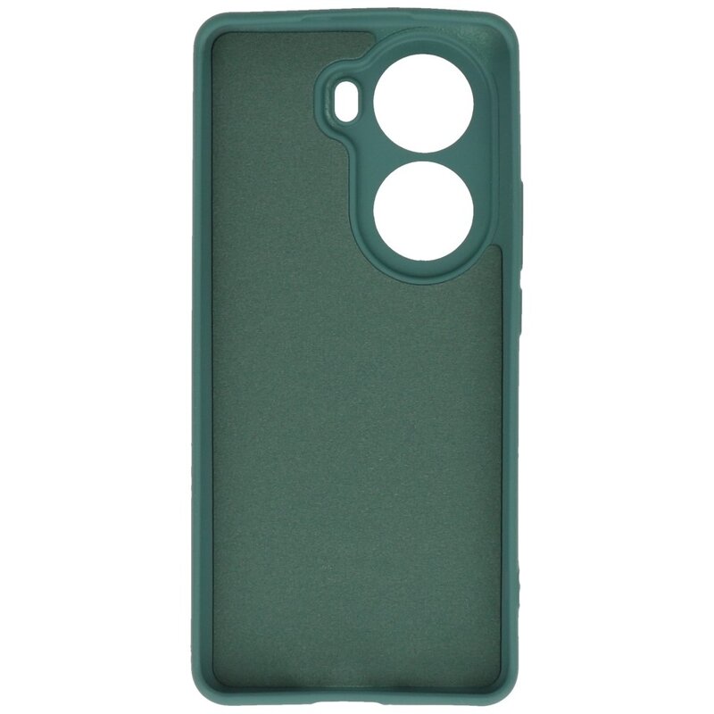 Fashion Color TPU taske til Oppo Reno 11 Dark Green