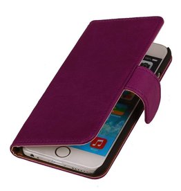 Lavé livre en cuir Style pour toucher 5 Violet