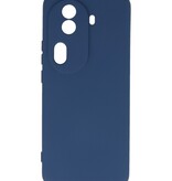 Fashion Color TPU Case for Oppo Reno 11 Pro 5G Navy