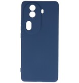 Fashion Color TPU-cover til Oppo Reno 11 Pro 5G Navy