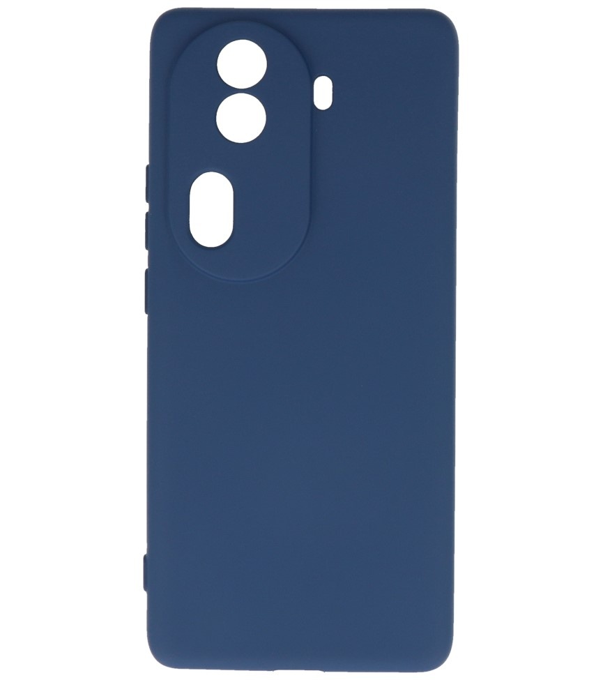 Fashion Color TPU Case for Oppo Reno 11 Pro 5G Navy