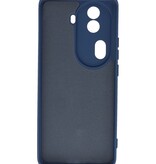 Fashion Color TPU Case for Oppo Reno 11 Pro 5G Navy