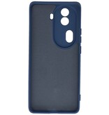 Fashion Color TPU-cover til Oppo Reno 11 Pro 5G Navy