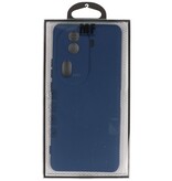 Fashion Color TPU Case for Oppo Reno 11 Pro 5G Navy