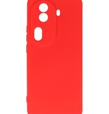 Coque TPU Couleur Mode pour Oppo Reno 11 Pro 5G Rouge