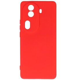 Custodia in TPU color moda per Oppo Reno 11 Pro 5G Rosso