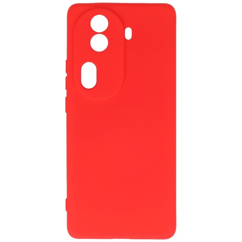 Fashion Color TPU Case for Oppo Reno 11 Pro 5G Red